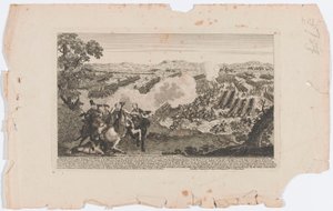 The Battle of Minden or Thornhausen in Westphalia on 1st of Aug 1759 by English School