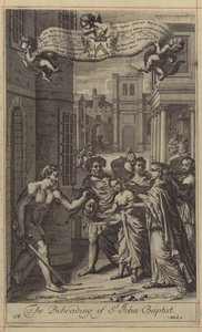 The Beheading of St John Baptist by English School