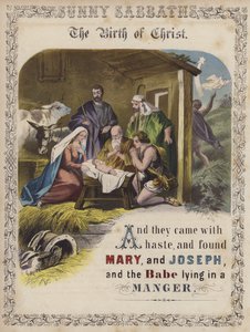 The Birth of Christ by English School
