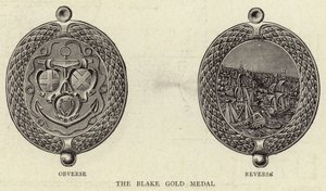 The Black Gold Medal by English School