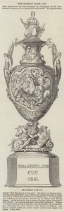 The Bombay Race-Cup by English School