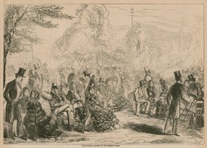 The Botanic Gardens in the Regents Park, London by English School