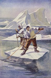 The Boys made an Ice-Raft by English School