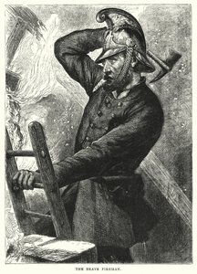 The Brave Fireman by English School