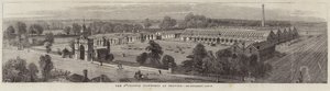 The Britannia Ironworks at Bedford by English School