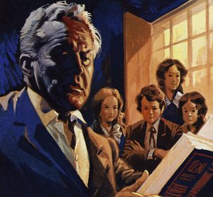The Bronte family grew up well educated but unloved by English School