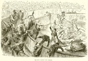 The Bull Leaping the Barrier