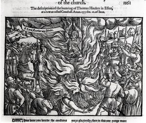The Burning of Thomas Haukes, 10 June 1555, from 