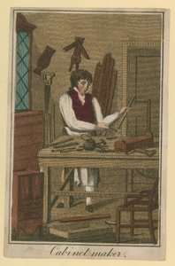 The Cabinet Maker by English School