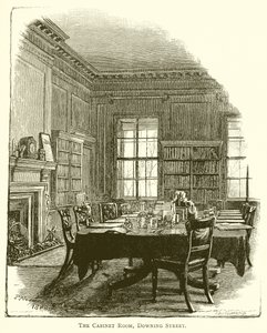 The Cabinet Room, Downing Street by English School