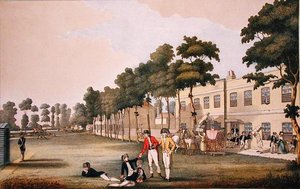 The Cadet Barracks in the Arsenal, London by English School