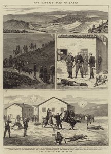 The Carlist War in Spain by English School
