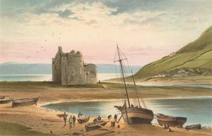 The Castle, Loch Ranza by English School