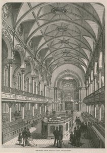 The Central Jewish Synagogue, Great Portland Street, London by English School