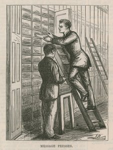 The Central Post Office Telegraph Establishment: Message Presses