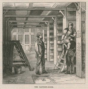 The Central Post Office Telegraph Establishment: The Battery Room