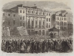 The Chairing of Sir John Arnott at Cork on the Completion of his Three Years