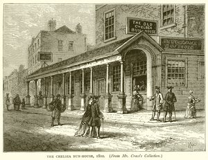 The Chelsea Bun-House, 1810