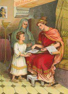 The Childhood of Timothy by English School