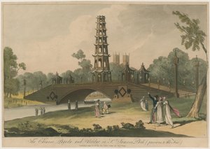 The Chinese Pagoda and Bridge in St. James
