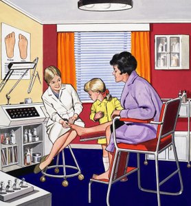 The Chiropodist by English School