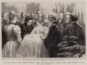 The Christening of the German Emperor