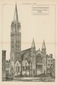 The Church of St John the Evangelist by English School
