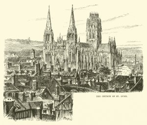 The Church of St Ouen by English School
