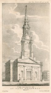 The Church of St Paul, Shadwell, London by English School