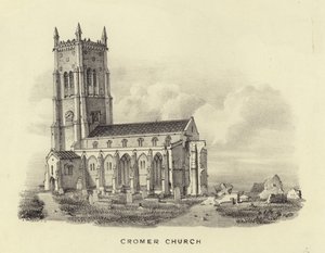 The Church of St Peter and St Paul in Cromer by English School