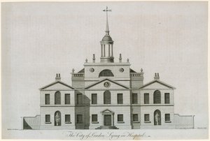 The City of London Lying-in Hospital by English School