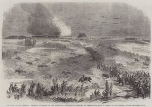 The Civil War in America, Federals advancing on the Abandoned Confederate Positions at Centreville