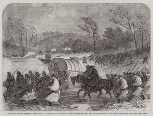 The Civil War in America, Unsuccessful Attempt of the Army of the Potomac to cross the Rappahannock on the 20 January Last by English School