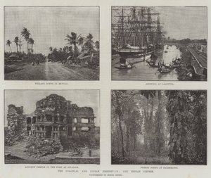 The Colonial and Indian Exhibition, the Indian Empire by English School