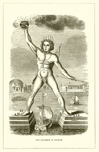 The Colossus at Rhodes by English School