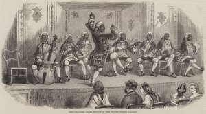 The Coloured Opera Troupe at the Oxford-Street Gallery by English School