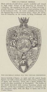The Columbian Shield for the Chicago Exhibition by English School