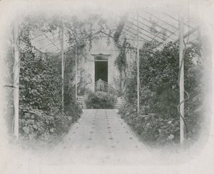The Conservatory Entrance of Wimbledon Park House by English School