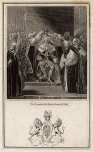 The Coronation of His Majesty George III by English School