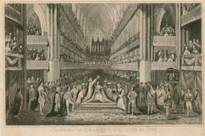 The Coronation of Queen Victoria in Westminster Abbey, 28 June 1838