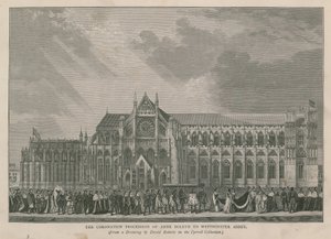The Coronation Procession of Anne Boleyn to Westminster Abbey