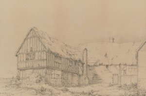 The Court Lodge at East Farleigh, Near Maidstone, c.1874 by English School