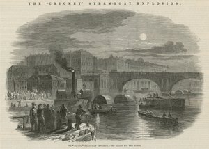 The Cricket Steamboat Explosion by English School
