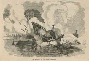 The Cricket Steamboat Explosion by English School