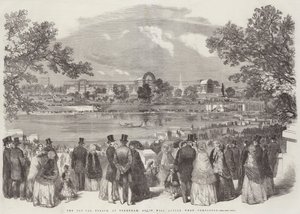 The Crystal Palace, at Sydenham, as it will appear when completed by English School