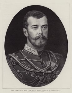 The Czarevitch, HIH the Grand Duke Nicholas Alexandrovitch by English School