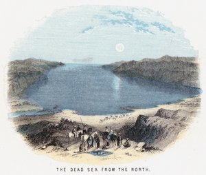 The Dead Sea from the North by English School