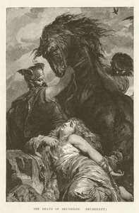 The Death of Brunhilde (Brunehaut) by English School