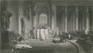 The Death of Caesar, Julius Caesar by English School
