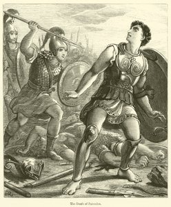 The Death of Patroclus by English School